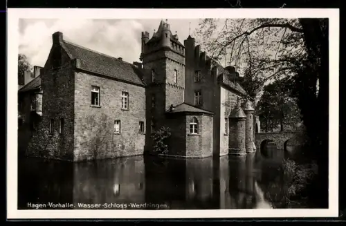 AK Hagen-Vorhalle, Wasser-Schloss Werdringen