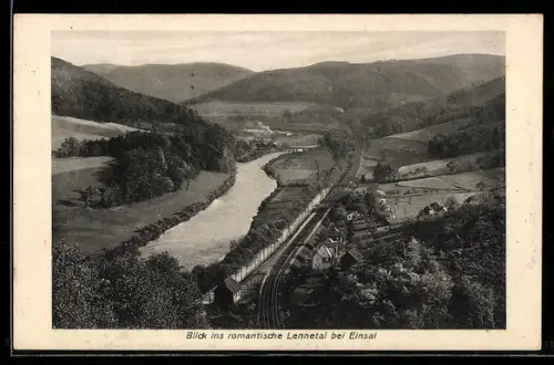 AK Einsal, Blick ins romantische Lennetal