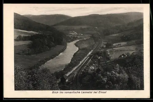 AK Einsal, Blick ins romantische Lennetal