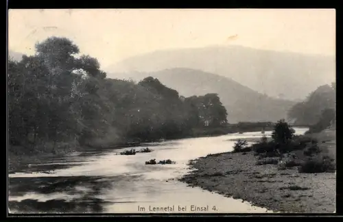 AK Einsal, Lennetal, Flusslandschaft