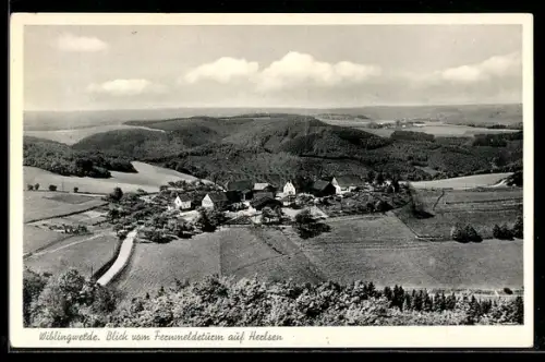 AK Wiblingwerde, Blick vom Fernmeldeturm auf Herlsen