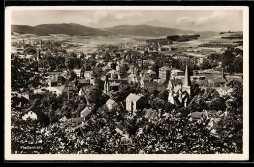 AK Plettenberg, Stadtansicht