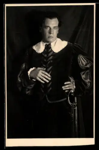 AK Schauspieler Ewald Balser als Faust