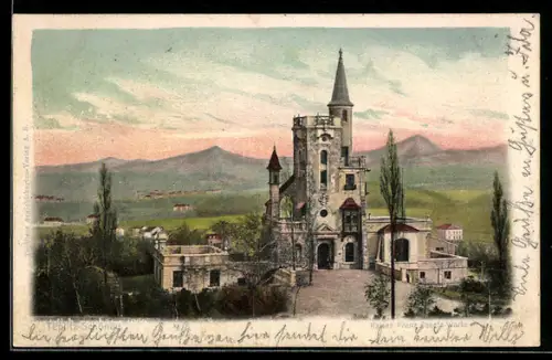 AK Teplitz-Schönau, Kaiser-Franz-Josef-Warte