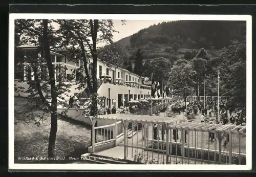 AK Wildbad i. Schwarzwald, Neue Trink- und Wandelhalle