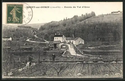 AK Recey-sur-Ource, Entree du Val d`Arce