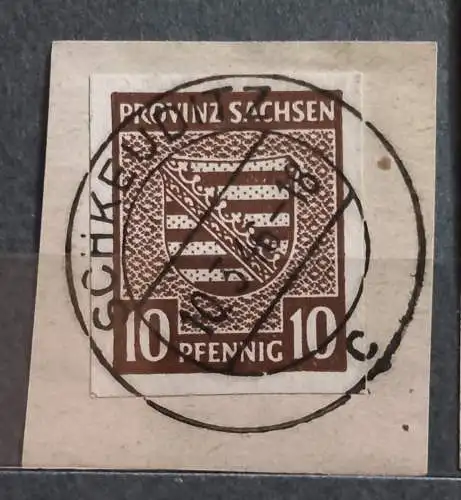 All. Bes. Sowj. Zone  Gestempelt (Posten)