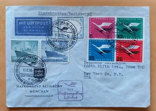 All. Bes. Berlin/Br. 1955 Sonderstempel