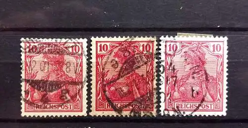 Deutsches Reich  Nr 56 Gestempelt (Posten)