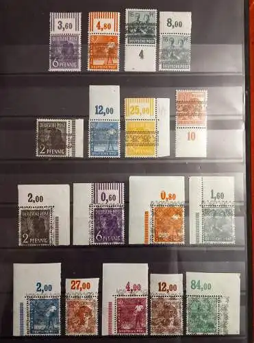 All. Bes. Bizone  Postfrisch / **