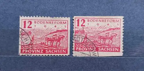 All. Bes. Sowj. Zone  Nr 86W B Gestempelt (Posten)