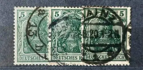 Deutsches Reich  Nr 86 II Gestempelt (Posten)