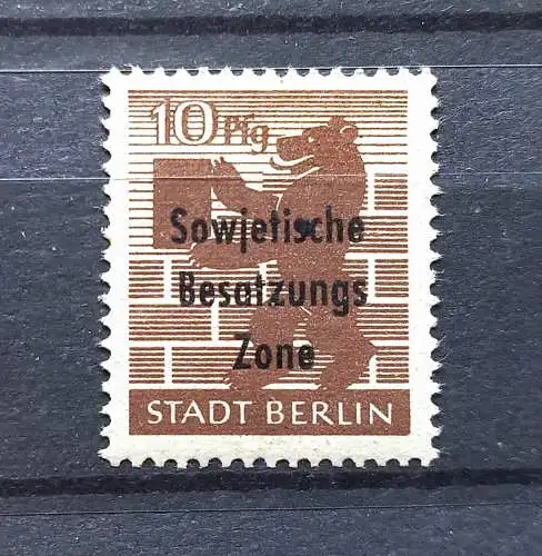 All. Bes. Sowj. Zone  Nr 203 Postfrisch / **