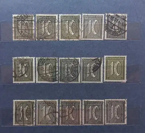 Deutsches Reich 1921 Nr 159 Gestempelt (Posten)