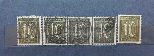 Deutsches Reich 1921 Nr 159 Gestempelt (Posten)