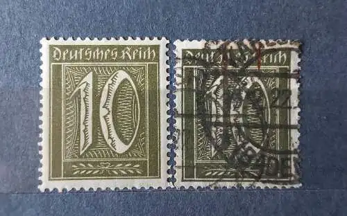 Deutsches Reich 1921 Nr 159 Gestempelt (Posten)