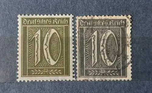 Deutsches Reich 1921 Nr 159 Gestempelt (Posten)