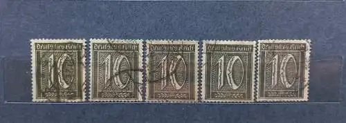 Deutsches Reich 1921 Nr 159 Gestempelt (Posten)