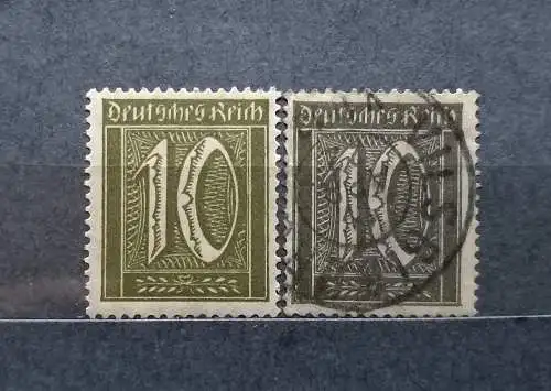 Deutsches Reich 1921 Nr 159 Gestempelt (Posten)