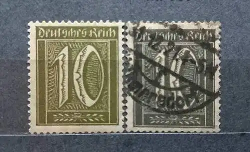 Deutsches Reich 1921 Nr 159 Gestempelt (Posten)