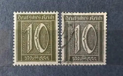 Deutsches Reich 1921 Nr 159 Gestempelt (Posten)