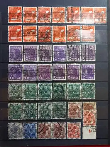 All. Bes. Bizone  Nr 42 Gestempelt (Posten)