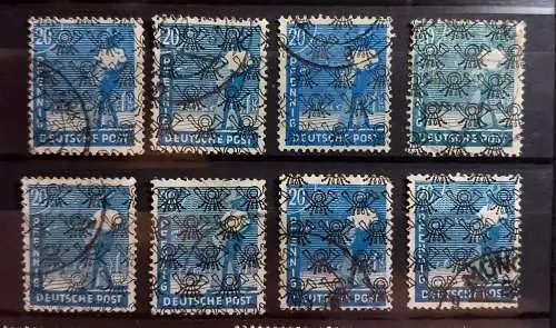 All. Bes. Bizone  Nr 43 Postfrisch / **