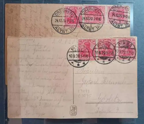 Deutsches Reich  Nr 86II Gestempelt (Posten)