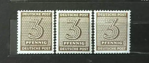 All. Bes. Sowj. Zone  Nr 126X Postfrisch / **