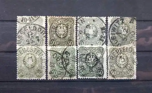 Deutsches Reich  Nr 44 Gestempelt (Posten)