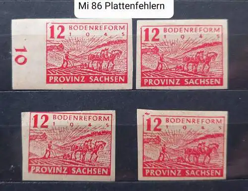 All. Bes. Sowj. Zone  Nr 86 Postfrisch / **