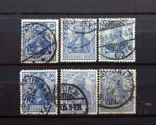 Deutsches Reich 1902 Nr 72 Gestempelt (Posten)
