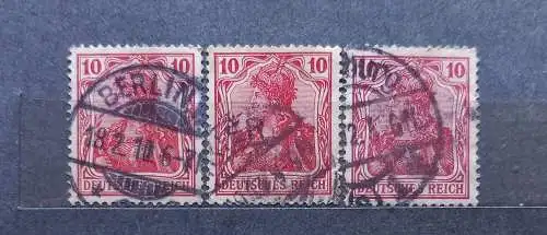 Deutsches Reich  Nr 86I Gestempelt (Posten)