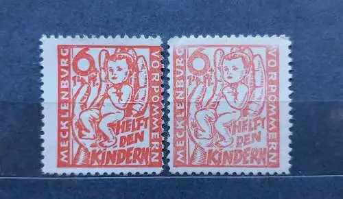 All. Bes. Sowj. Zone  Nr 26 Falz / Gummimängel / * Postfrisch / **