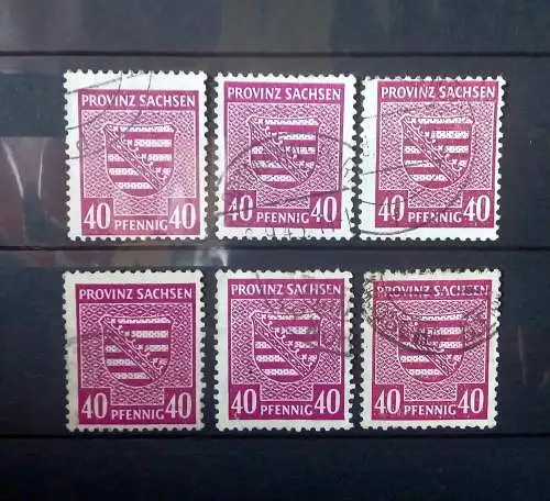 All. Bes. Sowj. Zone  Nr 84X Gestempelt (Posten)