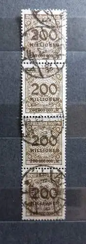 Deutsches Reich  Nr 323Pb Gestempelt (Posten)