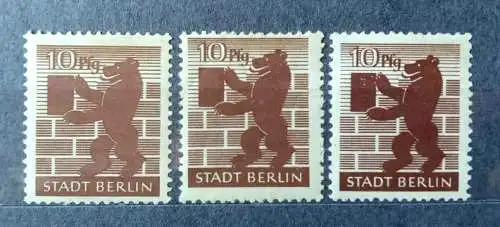 All. Bes. Sowj. Zone  Nr 4 Postfrisch / **