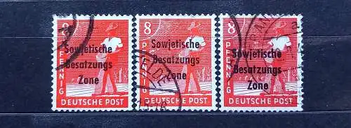 All. Bes. Sowj. Zone  Nr 184 Gestempelt (Posten)