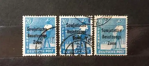All. Bes. Sowj. Zone  Nr 189 Gestempelt (Posten)