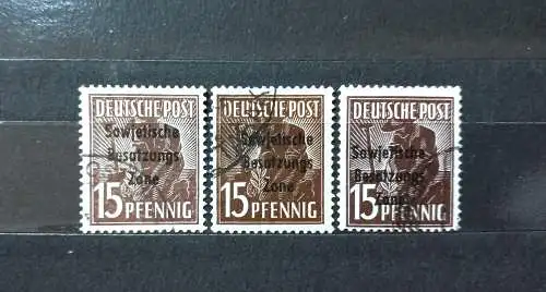 All. Bes. Sowj. Zone  Nr 187 Gestempelt (Posten)
