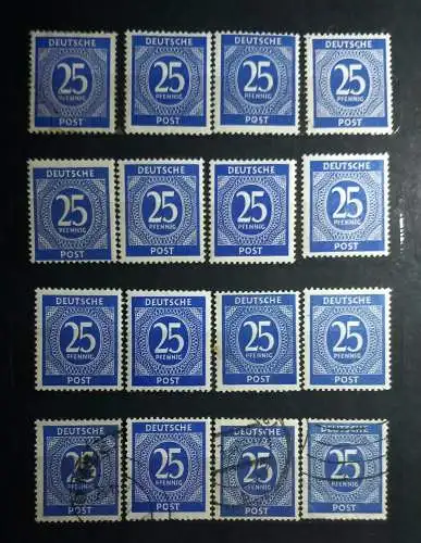 All. Bes. Gem.-Ausg.  Nr 926 Postfrisch / ** Gestempelt (Posten)