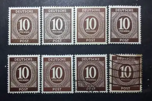 All. Bes. Gem.-Ausg.  Nr 918 Postfrisch / ** Gestempelt (Posten)