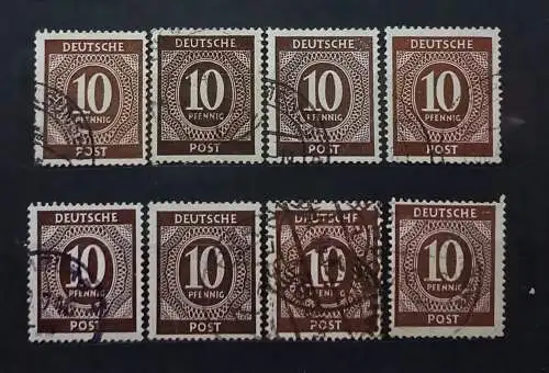 All. Bes. Gem.-Ausg.  Nr 918 Postfrisch / ** Gestempelt (Posten)