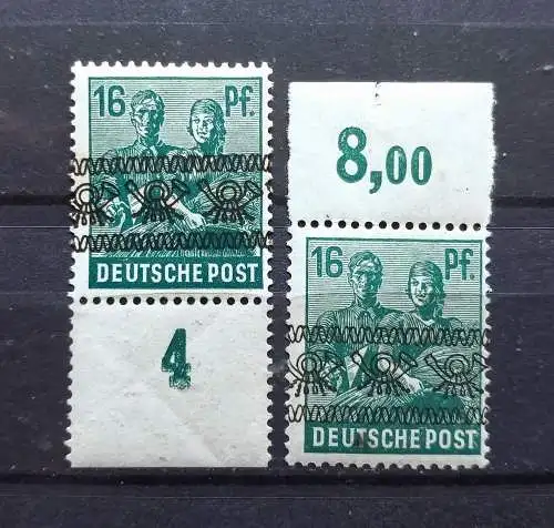 All. Bes. Bizone  Nr 42I Postfrisch / **