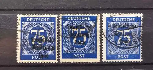 All. Bes. Sowj. Zone  Nr 210 Gestempelt (Posten)