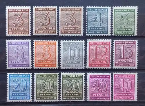 All. Bes. Sowj. Zone  Nr 126 Postfrisch / **