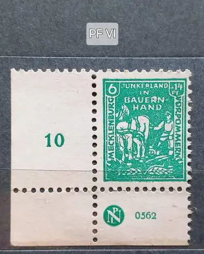 All. Bes. Sowj. Zone  Nr 23 -25 Postfrisch / ** Falz / Gummimängel / *