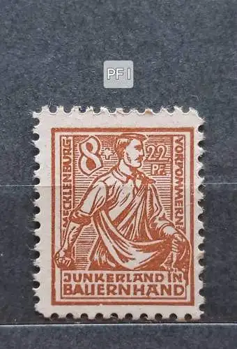 All. Bes. Sowj. Zone  Nr 23 -25 Postfrisch / ** Falz / Gummimängel / *