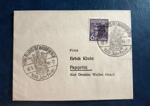 All. Bes. Sowj. Zone  Nr 183 Gestempelt (Posten)