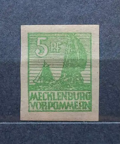 All. Bes. Sowj. Zone  Nr 32 Falz / Gummimängel / *